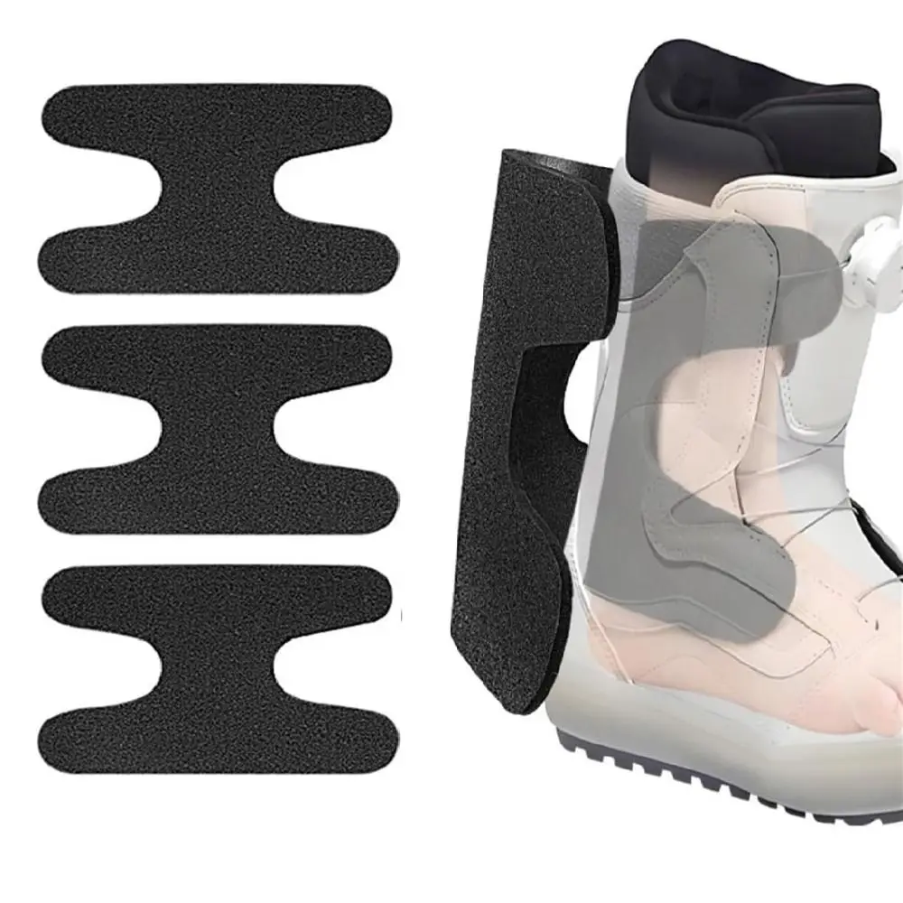 

6pcs Self-Adhesive Ski Boots Fitting Pads Heel Lift Reduction Ankle Blisters Reduction Foam Padding Removable Ski Guards Pads