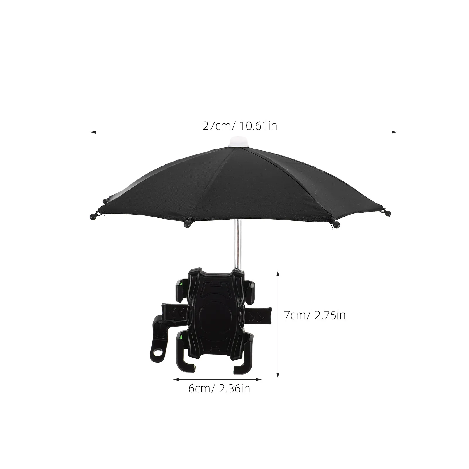 Cycling Phone Holder Mini Umbrella Waterproof Bike Navigation Mount for Motorcycle Electric Bike Bicycle Handlebar 6