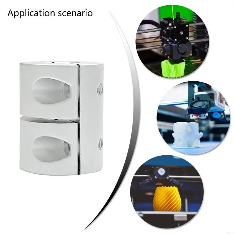 D0UA الألومنيوم صلابة ثقب الثقب MOTEL MOTER MACHER 3D PRINTER