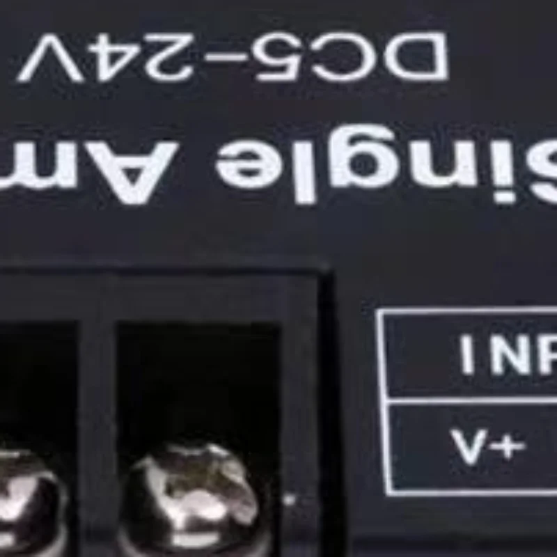 30A LED Amplifier DC 5V 12V 24V 1CH PWM Signal Sync Repeater Power Expander for Single Color COB Strip Light Dimmer Controller