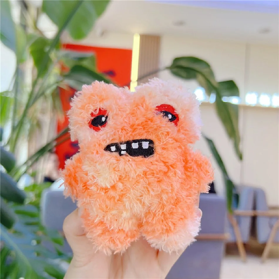Fuggler Lustige hässliche Zähne Monster Plüschtiere Fugglers Kawaii Taschenanhänger Anhänger Schlüsselanhänger Plüschpuppe Mädchen Geburtstagsgeschenk Spielzeug