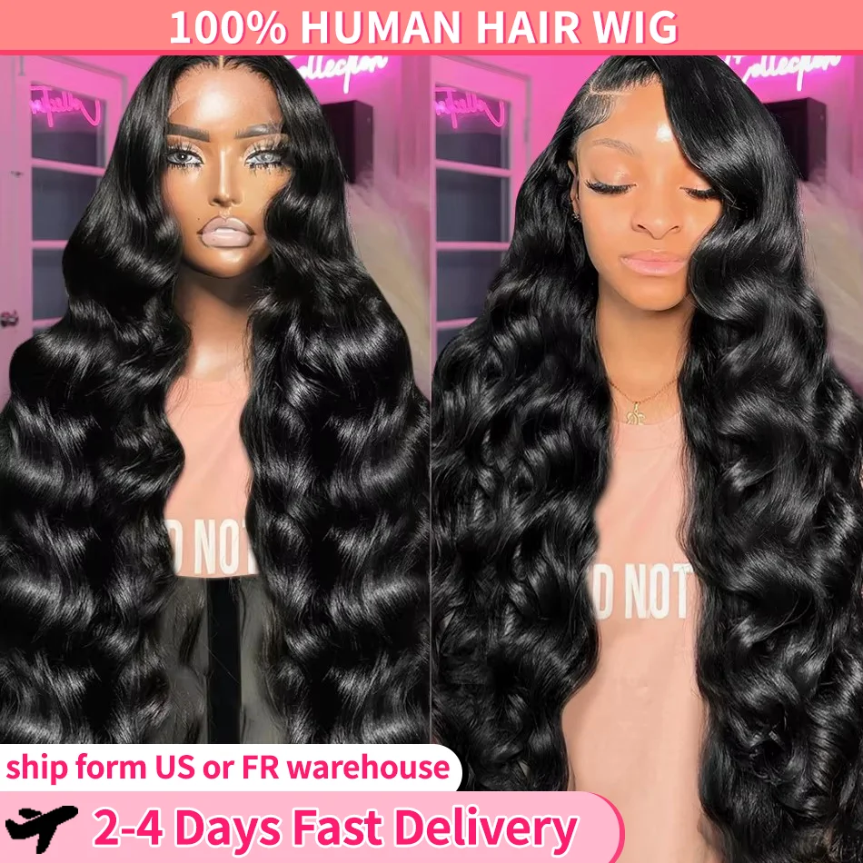 Body Wave Human Hair 13x4 13x6 HD Lace Frontal Wigs Brazilian Remy 4x4 Lace Closure Wig On Sale For Women MYLOCKME Pre Plucked