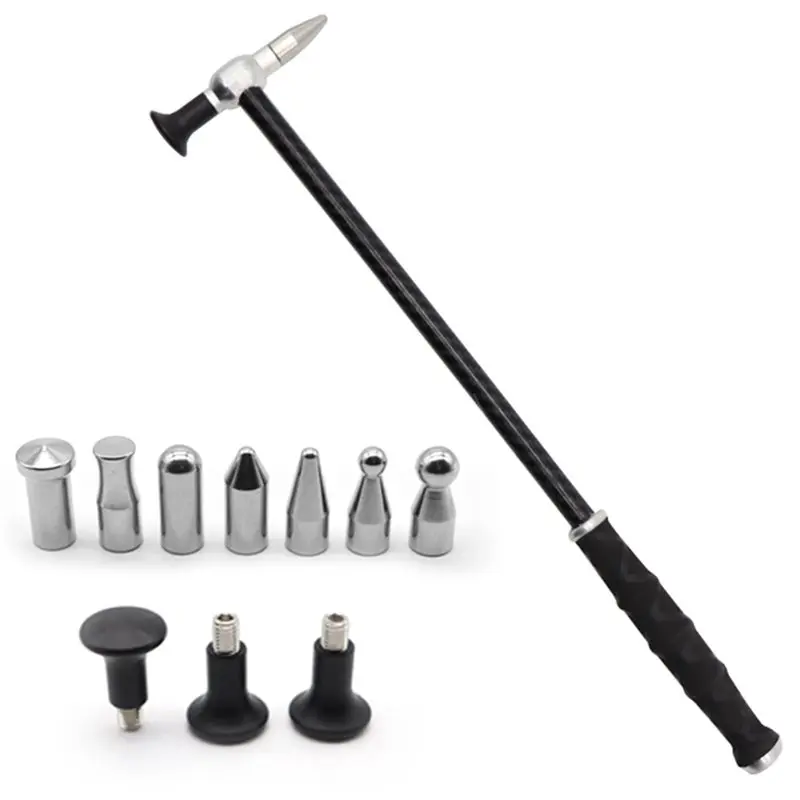 

Non-Slip Handle Car Dent Repair Hammer Set For Spray-Free Metal Leveling With Seamless Design