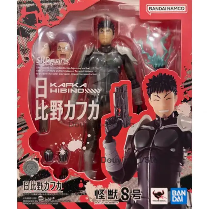 متوفر في المخزون الأصلي بانداي SHF S.h.figuarts Kaiju No. 8 مجموعة كافكا هيبينو لعبة مجسمة أصلية جديدة تمامًا #1