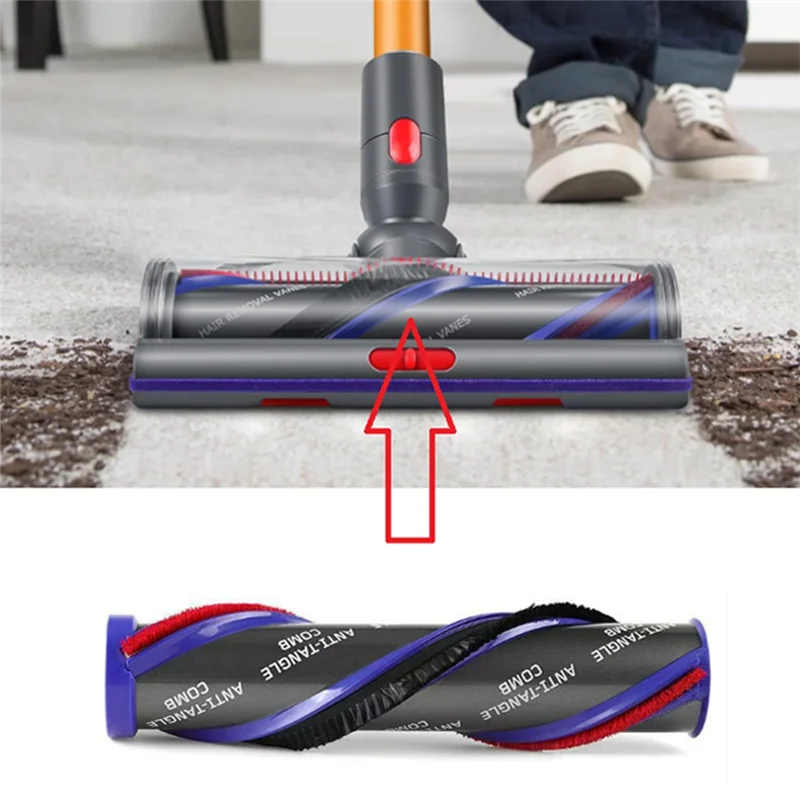 Venta de verano, repuesto de cepillo de rodillo para Dysondyson V7 V8 V10 V11 V15, piezas de aspiradora, cabezal de succión de alto par
