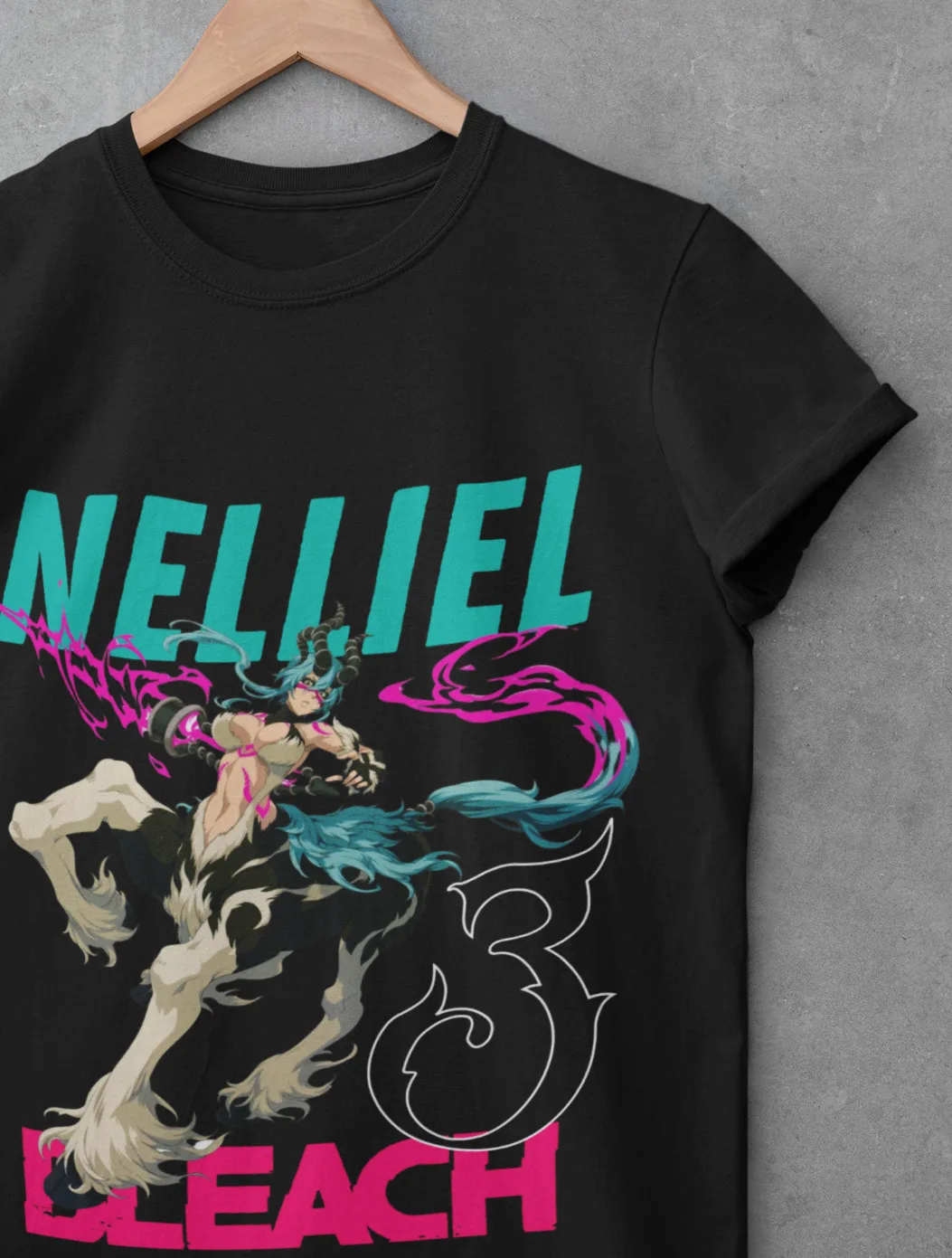 Nelliel Shirt, Nel Shirt, Espada 3, Bleach Anime Shirt, Ichigo Bankai, Rukia Tee