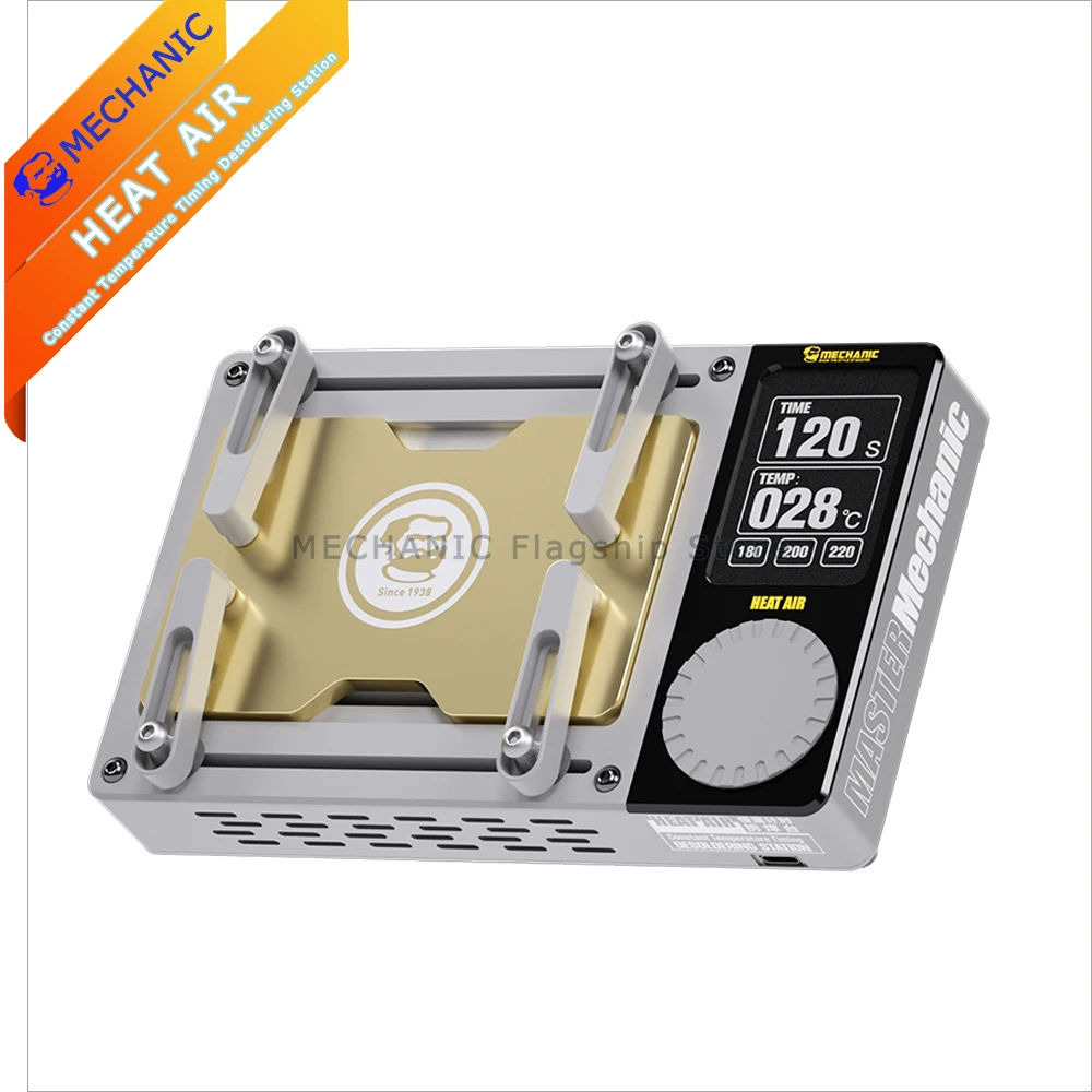 Heating Table MECHANIC HEAT AIR Constant Temperature Timing Reflow Soldering for IPX-15 Repair Separation Fitting Platform