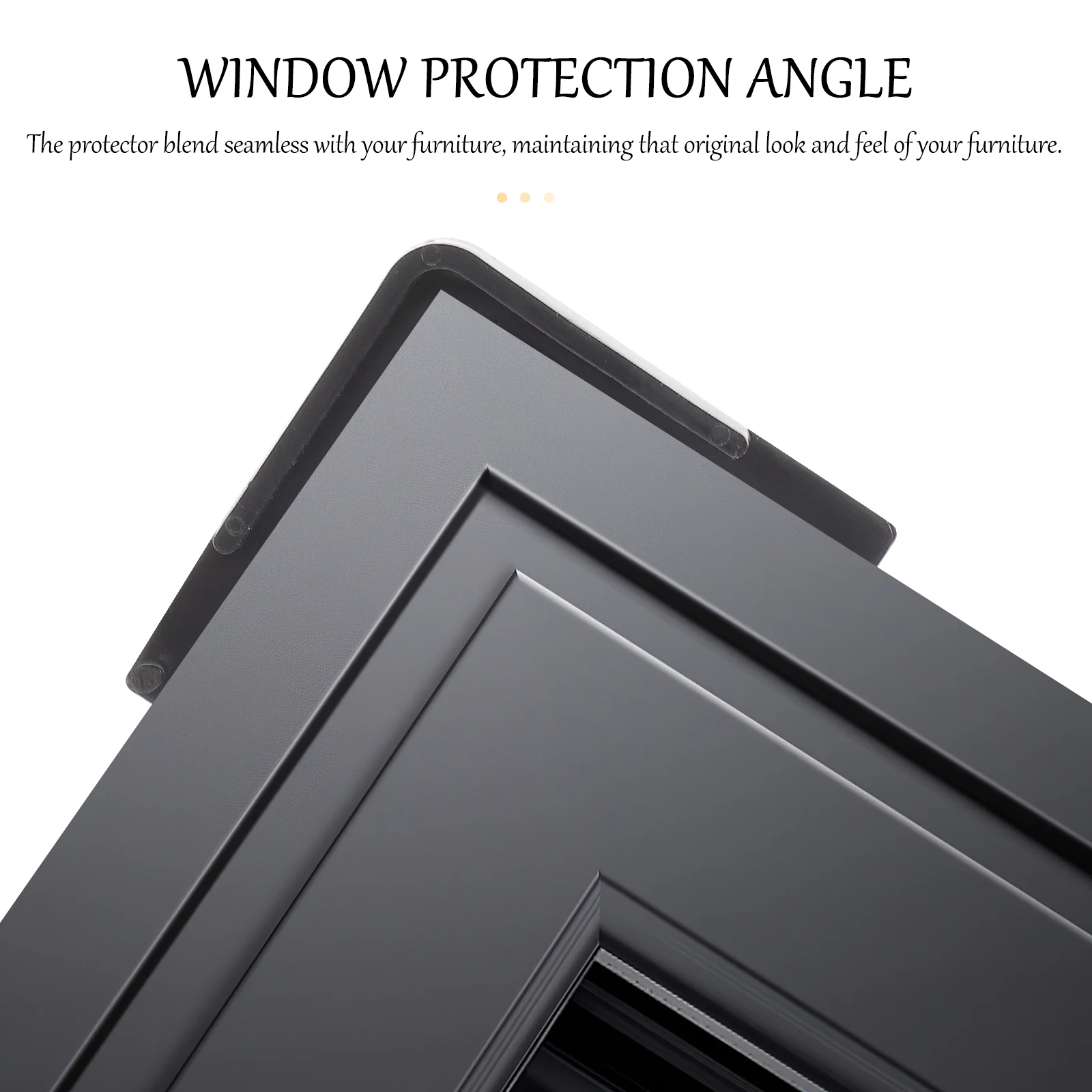 

12Pcs Window Corner Protector Baby Safety Cuttable Sharpcorner Covers Window Protection Angle Sharp-Bumper