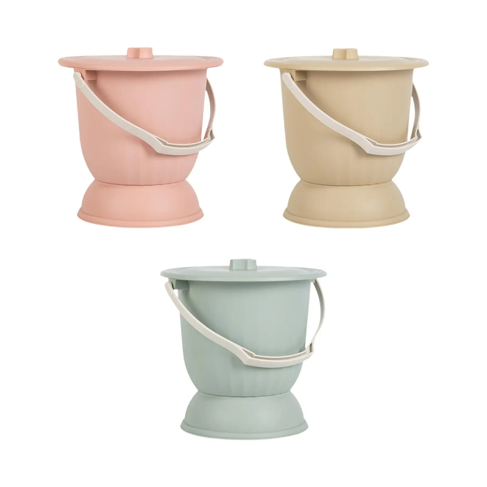 

Камерный туалет, домашнее утолщенное портативное судно-плевательница с крышкой для женщин