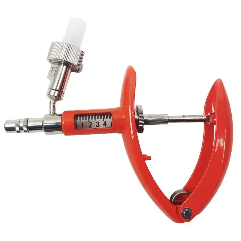 

Bottle Insertion Continuous Syringe Vaccine Automatic Adjustable Animal Rapid Syringe B