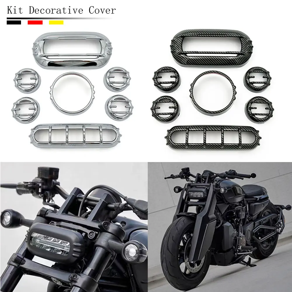 

Motorcycle For Harley Sportster S 1250 RH 2021-2022 Accessories Headlight Tail Light Instrument Turn Signal kit Cover Part