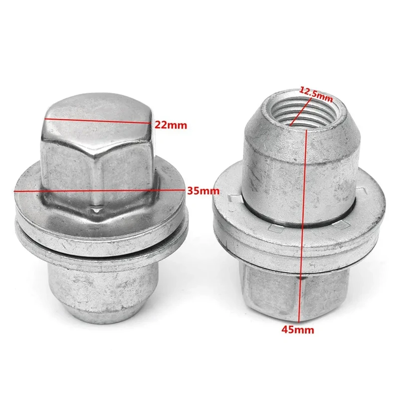 15Pcs RRD500290 Wheel Nut Cap For Land Rover Discovery 3 4 Range Rover L322 Sport 2004-2009 Hub Screw Cover