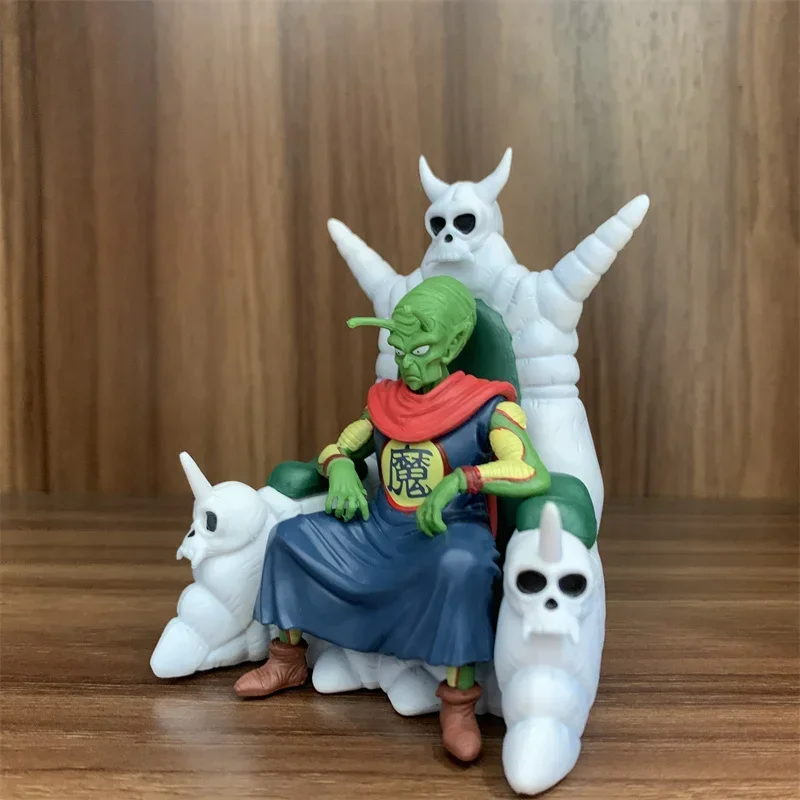 Naa Dragon Ball Z Figure Old Piccolo Sitting Demon King DBZ Anime Figure Bick First Goku Vegeta Super Saiyan Model 10cm