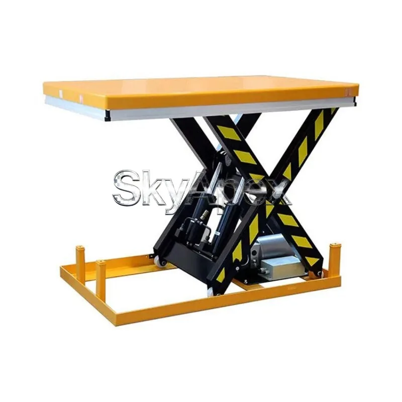 Heavy Duty Fixed Scissor Lift Table For Stage Lifting Loading Unloading Platform Hydraulic Hoist Transportation Equipment view 4