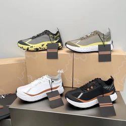 Zapatos deportivos de punto con capucha para hombre, zapatillas de correr de corte bajo, ligeras para fiestas de verano, 03