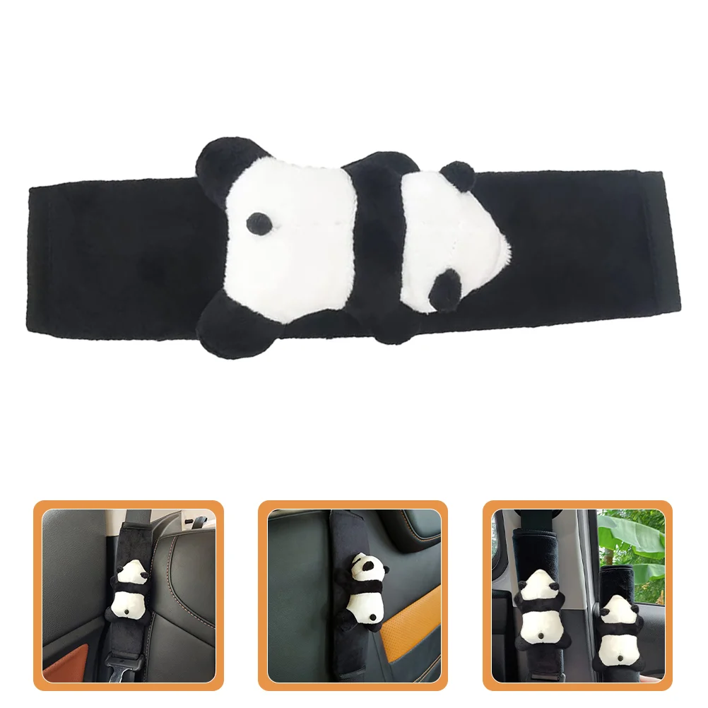 

Car Cover Pad Shoulder Panda Cushion Safety Belt Strap Pad covers covers for adults