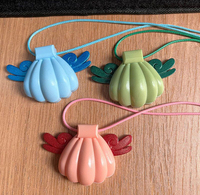 Mermaid Melody Pichi Pichi Pitch shell Pendant Necklace for Women Girls Lucia Rina Toin Hanon Hosho Noel Cosplay Jewelry Gifts