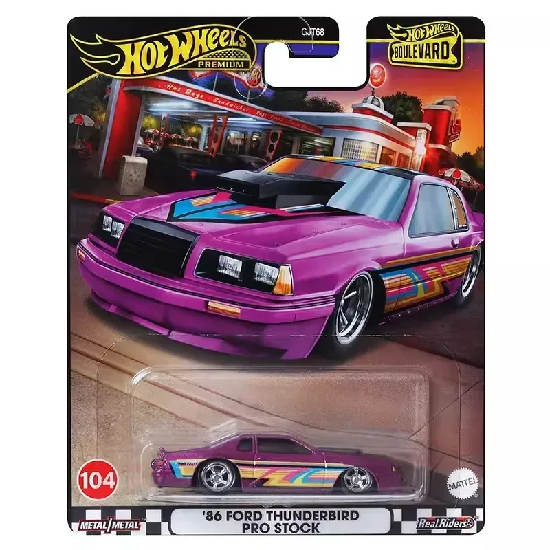 Hot Wheels Premium Boulevard Miniatures Cars Hoteelws Model Car Hotweheels 1/64 Hotwheels Toys Model Scale Honda Civic Case W