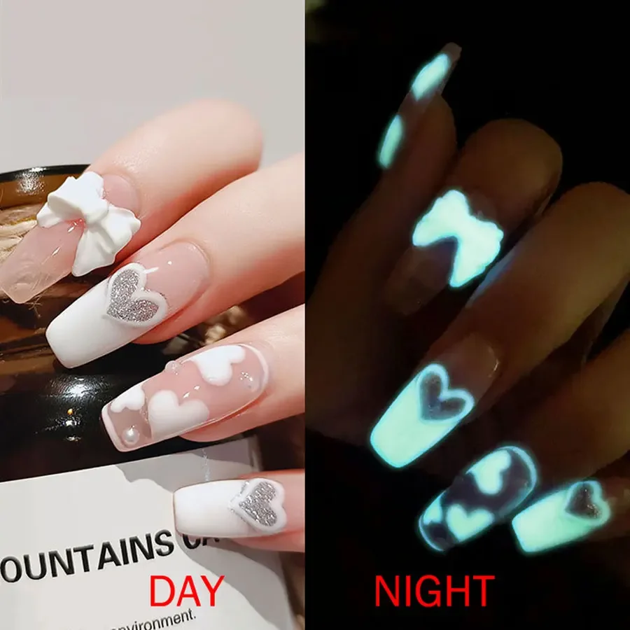 Top Coat luminoso Gel UV/LED Fluorcente Smalto per unghie Gel Cappotto magico Smalto per unghie Strumenti per manicure Decorazioni per nail art