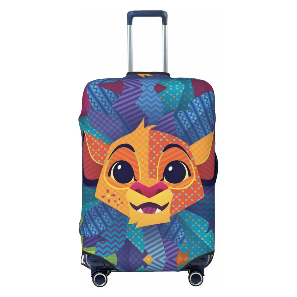 

Custom The Lion King Movie Luggage Cover Elastic Simba Cub Cartoon Travel Suitcase Protective Covers Suit For 18-32 inch