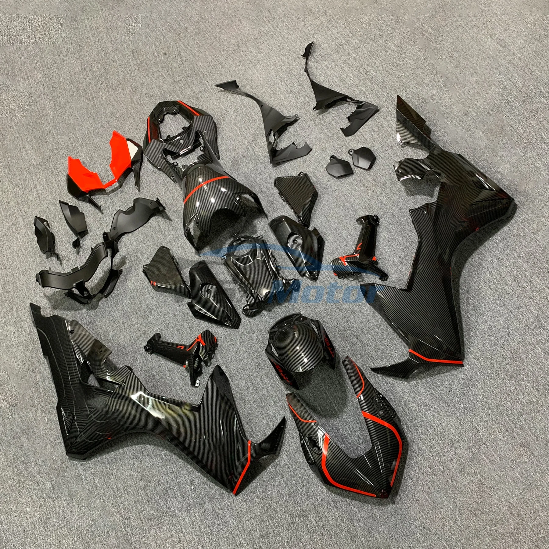 Aftermarket Motorcycle Fairing Set Bodywork Injection Matte Black Red Accept Custom Suitable For Honda CBR1000 RR 2017 CBR 1000R 2