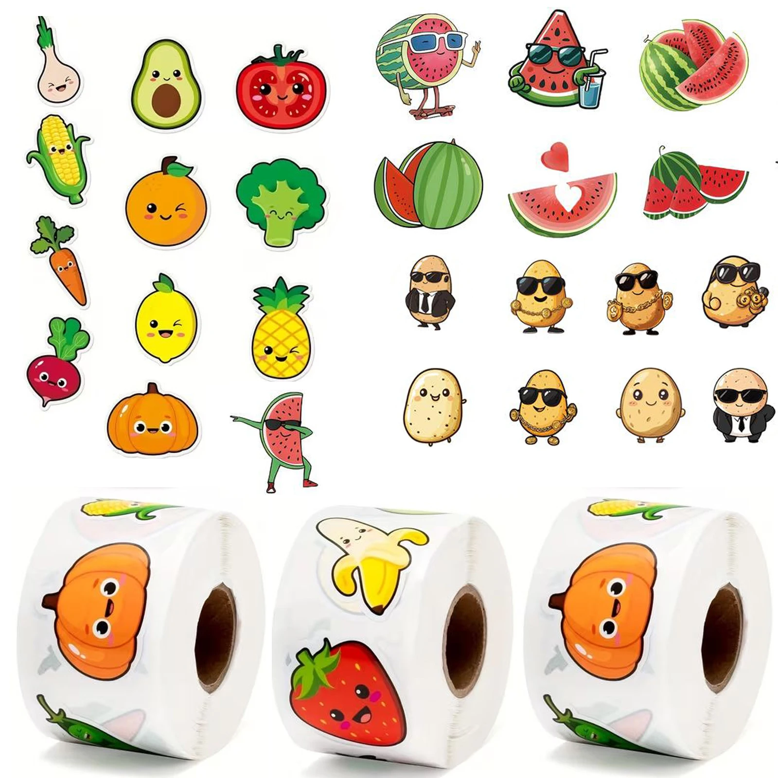 2000pcs-adesivos-de-frutas-e-vegetais-adesivos-autoadesivos-de-frutas--adesivos-happy-vegetables-adesivos-de-recompensa-para-sala-de-aula-4-rolos-﻿