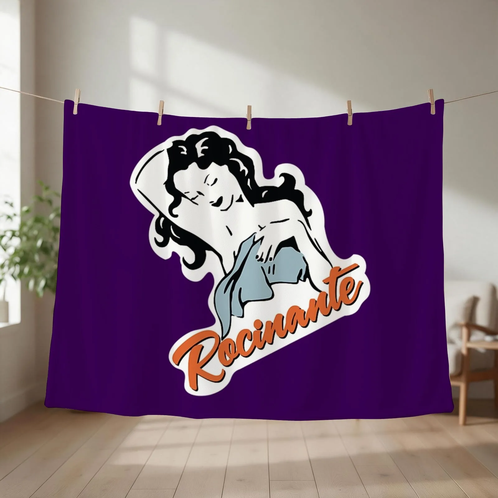 expanse rocinante logo Throw Blanket valentine gift ideas Summer Hair Thermals For Travel Blankets