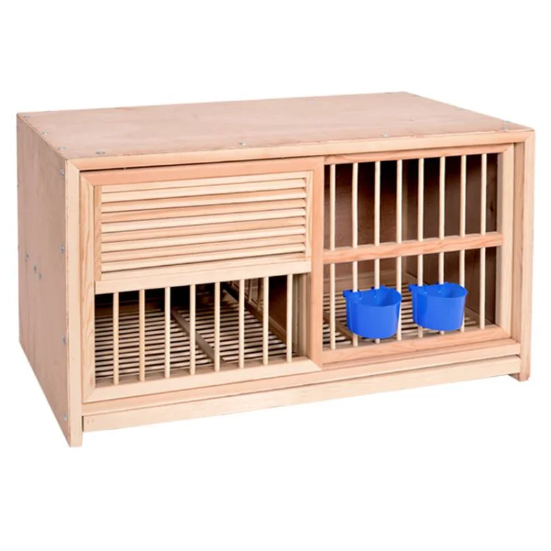 Outdoor Wooden Cat Cage Large Solid Wood Chicken Coop Large Pigeon House Chicken Coop Bird Cage