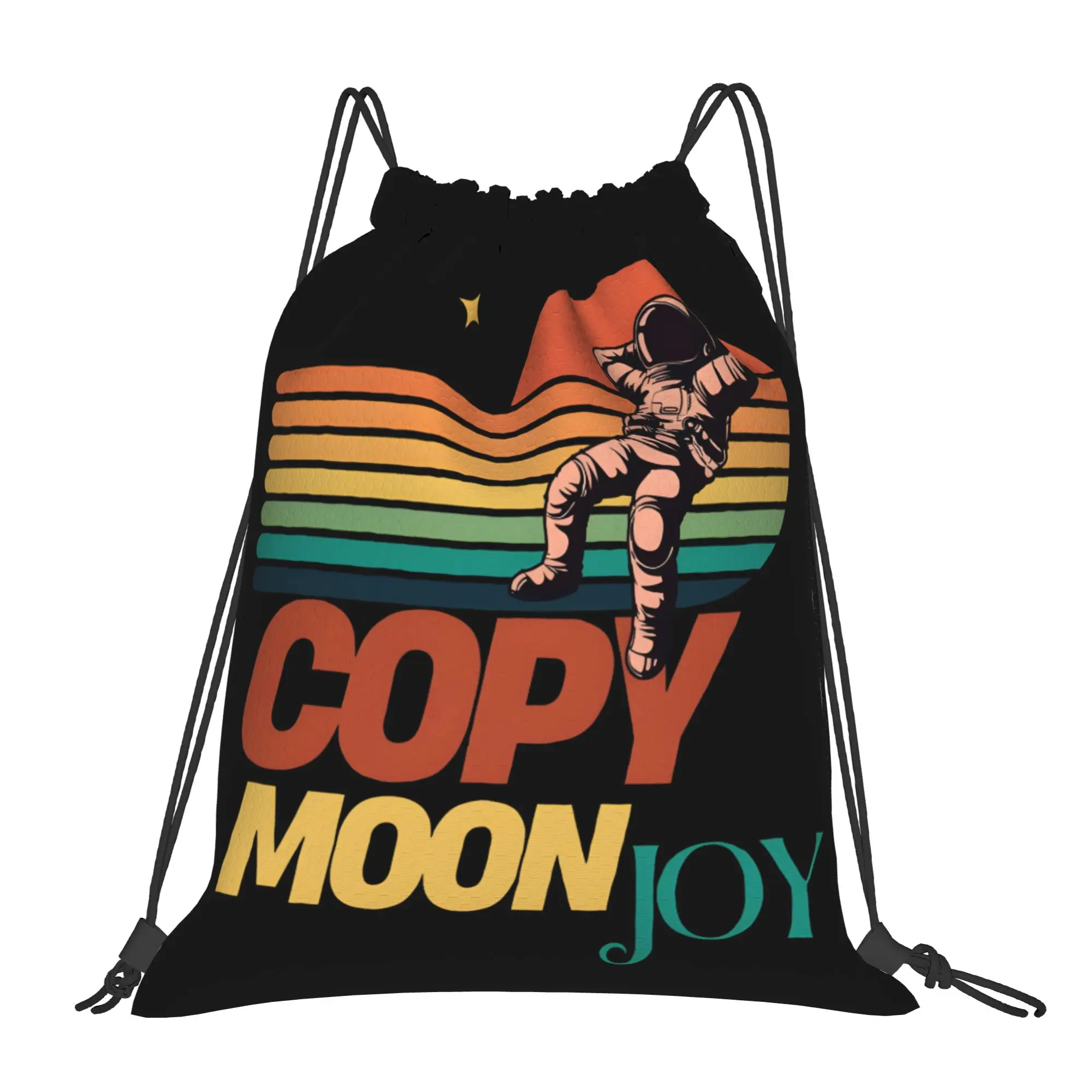 Copy Moon Joy Backpack  Foldable YSK Fashion Sports Design Sackpack String Bags