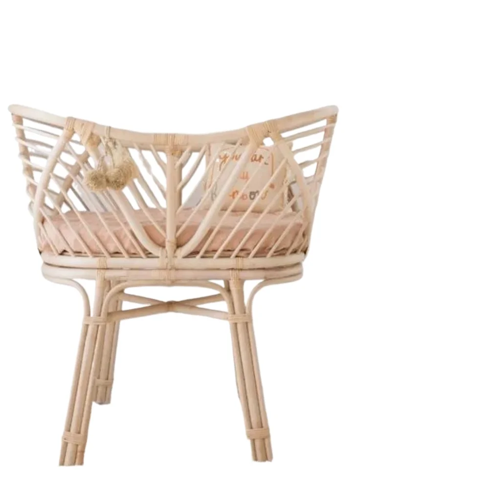 New Design Rattan Cradle Natural Rattan Crib Needs To Be Customized, Order Contact Customer Service