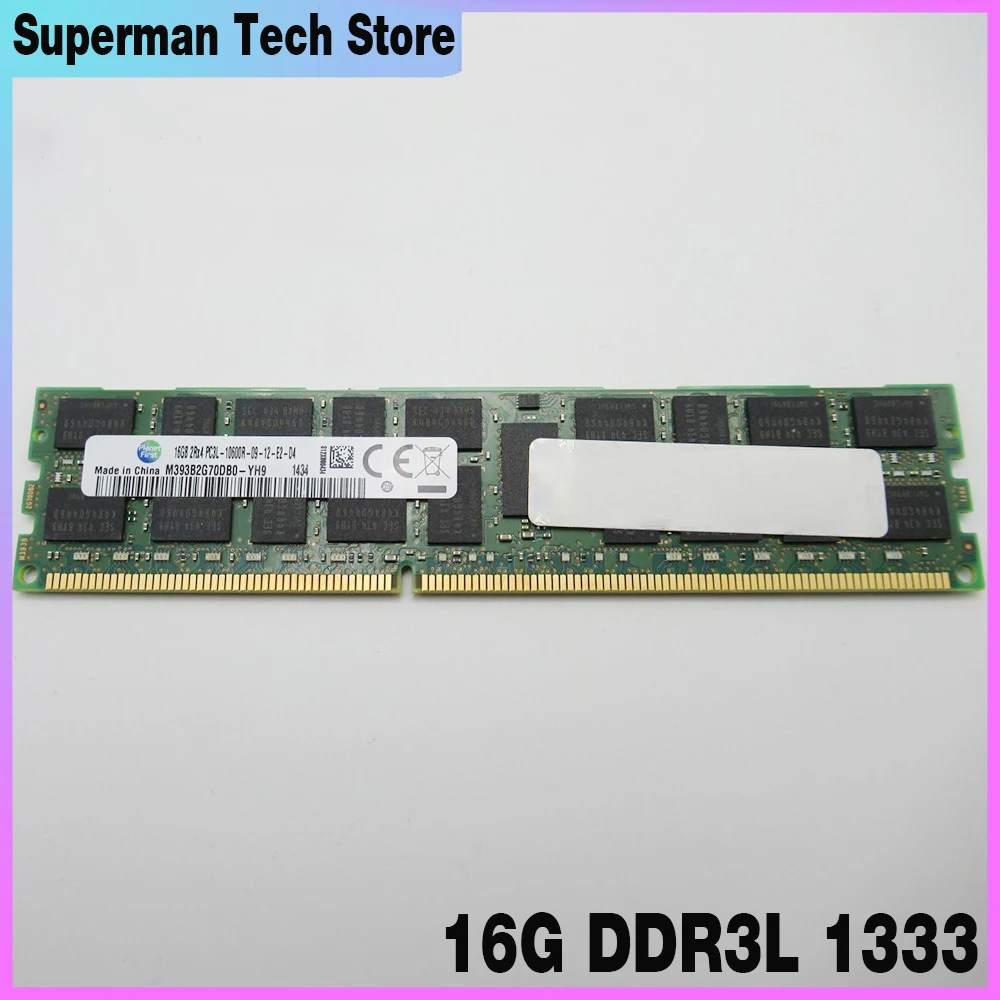 

M393B2G70DB0-YH9 16 ГБ для Samsung RAM 2RX4 REG Серверная память 16 ГБ DDR3L 1333