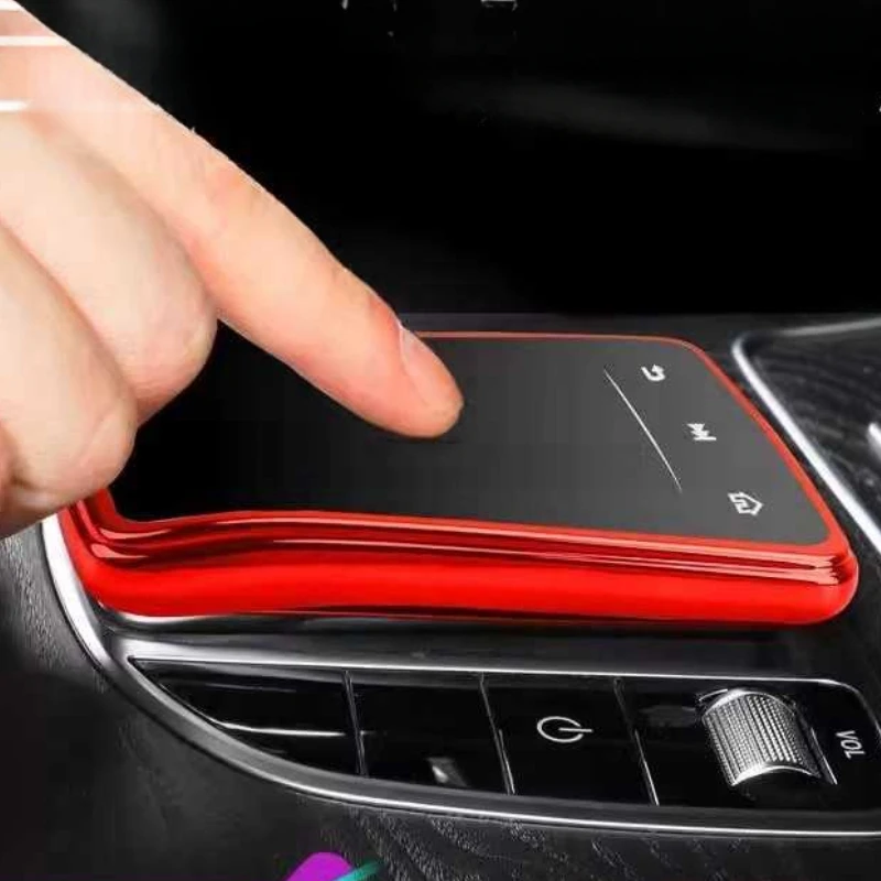 اكسسوارات السيارات بولي TPU مركز التحكم ماوس حامي الشاشة غطاء لمرسيدس بنز A B CLA GLE GLS GLB الفئة W177 W247 C118 W167 #1