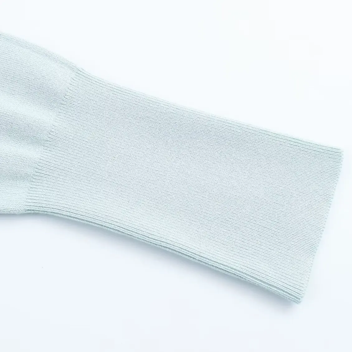 سترة محبوكة بأكمام طويلة عالية الجودة غير رسمية على الموضة الكورية 2025 جديد لخريف وشتاء المرأة بلوفر تريكو قطع علوية نسائية #2