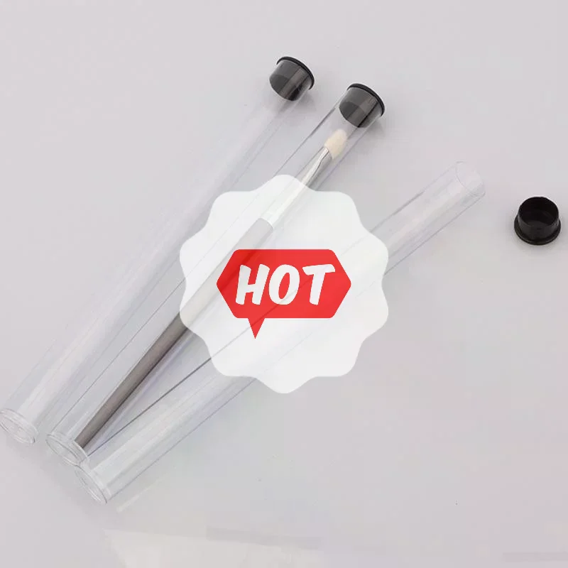 PVC PVC Clear Storage Tube Rotating Pen Holders Makeup Brushes Case Gift Pen Packaging Box Lightweight Cylindrical Tube Container - Aliexpress Deal