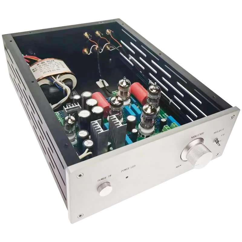 Suncock 1:1 Replication Of American CAT-SL1 Wada Type Voltage Regulator Preamplifier 6dj8 6x4 12AU7 12AX7 Tube Preamp Amplifier