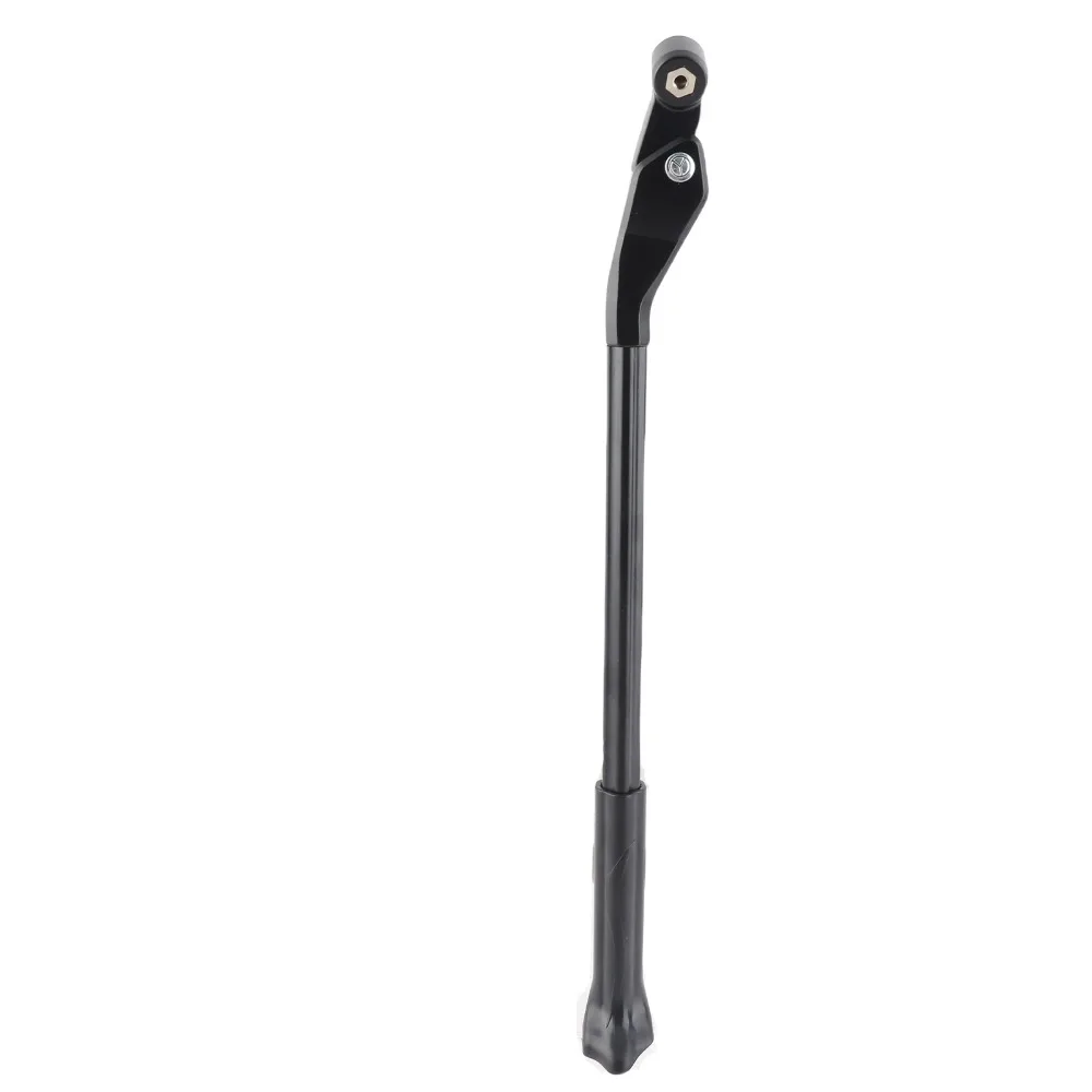 

Aluminium Alloy Bicycle Kickstand Adjustable Rear Axle Mount Single-Side Kick Stand Black for 22-29inch 700C Bicycle