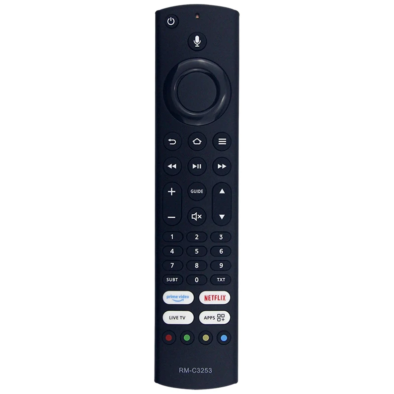 Compatible with JVC TV LT-40CF890 LT-49CF890 LT-55CF890 Remote Control RM-C3253 Spare Parts NO Voice