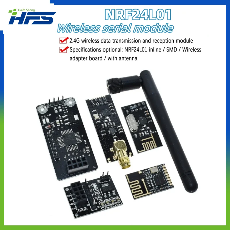 NRF24L01+ 2.4G wireless data transmission module 2.4GHz NRF24L01 upgrade version NRF24L01+PA+LNA 1000 Meters For Arduino