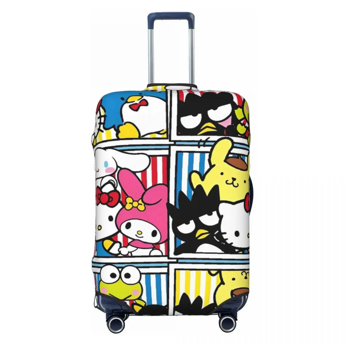 Sanrio Bad Badtz Maru Suitcase Cover Travel Vacation Useful Luggage Case Protection Back To School Gift