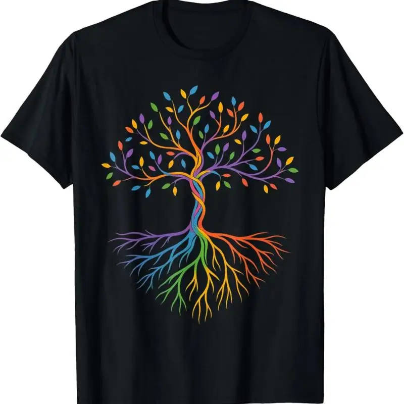 

Tree Of Life Rainbow Lgbtq Ally Cool Pride Support T Shirt