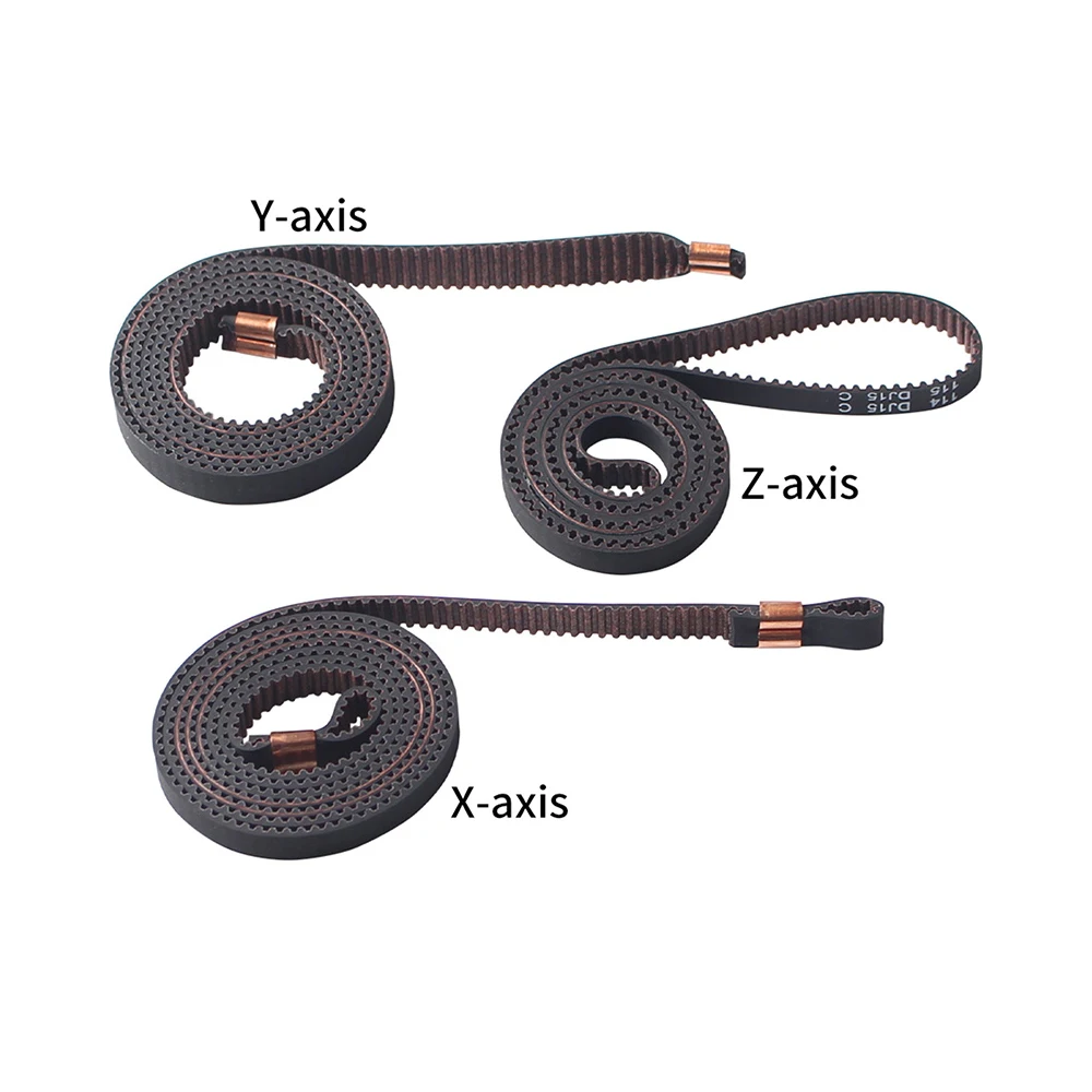 For X+Y+Z axis Synchronous Belt Set for Kobra 3 Combo High Quality 6mm/8mm Timing Belt Durable 3D Printer Parts Accessories