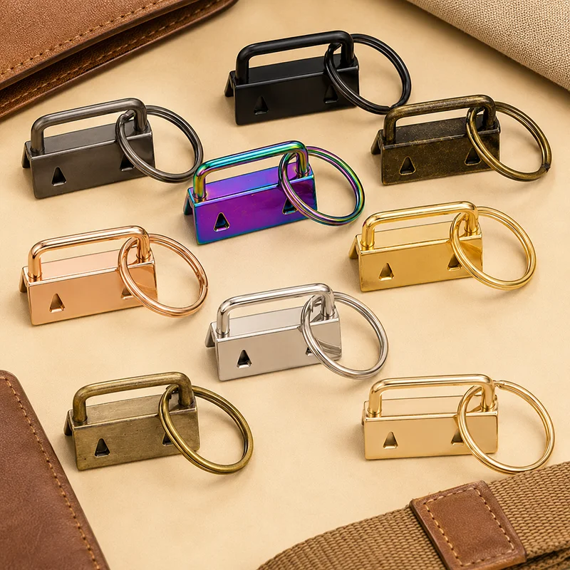 

10/20Pcs 20/26/32mm Metal Keychain Tail Clip O Ring Buckle for Webbing Strap Luggage Belt Wallet Hardware Hook Parts Connector