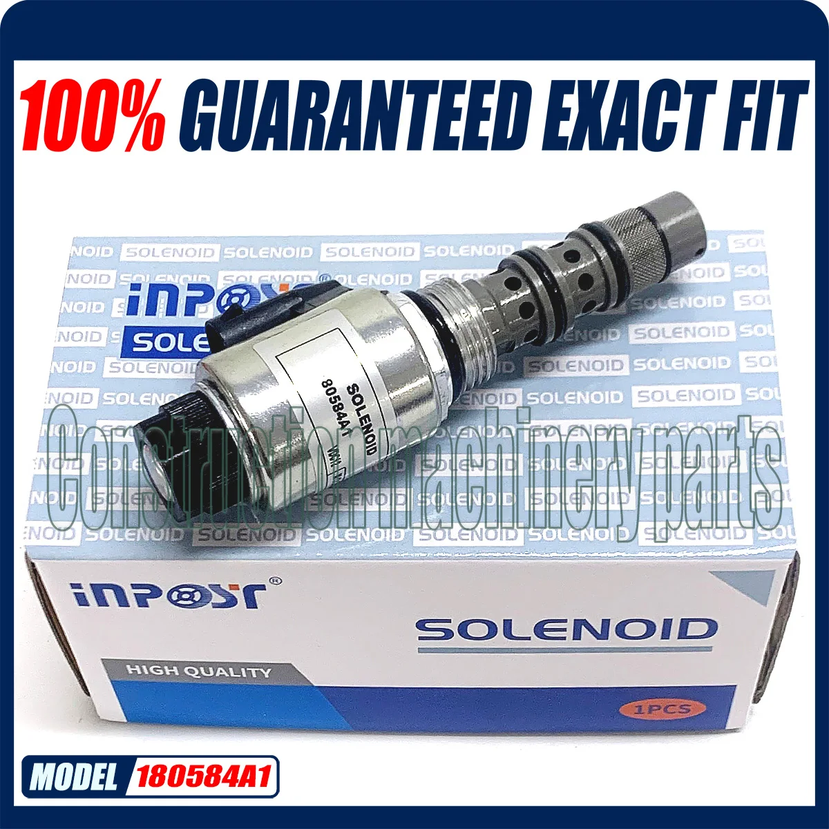 Válvula Solenóide para Case 180584a1 12v para Mx80c Mx90c Mx100c Mx100 Mx110 Mx120 Mx135 Mx150 Mx170 1pc