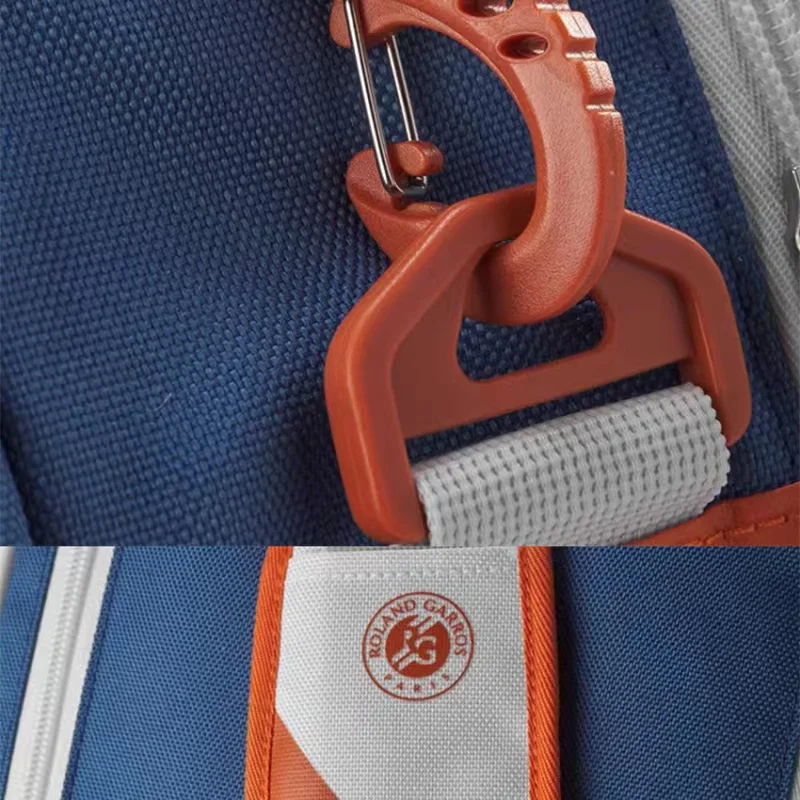 Wilson French Tennis schläger tasche, Outdoor-Sport tasche mit großer Kapazität, leicht, kann 6/3 Tennis schläger aufnehmen