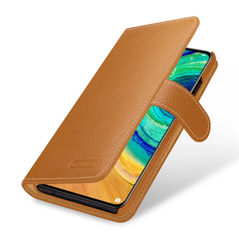 New Fashion Genuine Leather Case for Huawei Mate 30 Case Flip Magnetic Phone Shell Skin for Huawei Mate 30Pro 30 Pro Wallet Bag