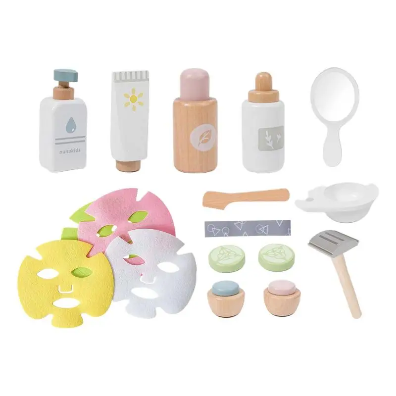 Makeup Pretend Play Set Kid's Pretend Play Beauty Salon Toy Set Lightweight Pretend Play Makeup Kit For Children Over 3 Years