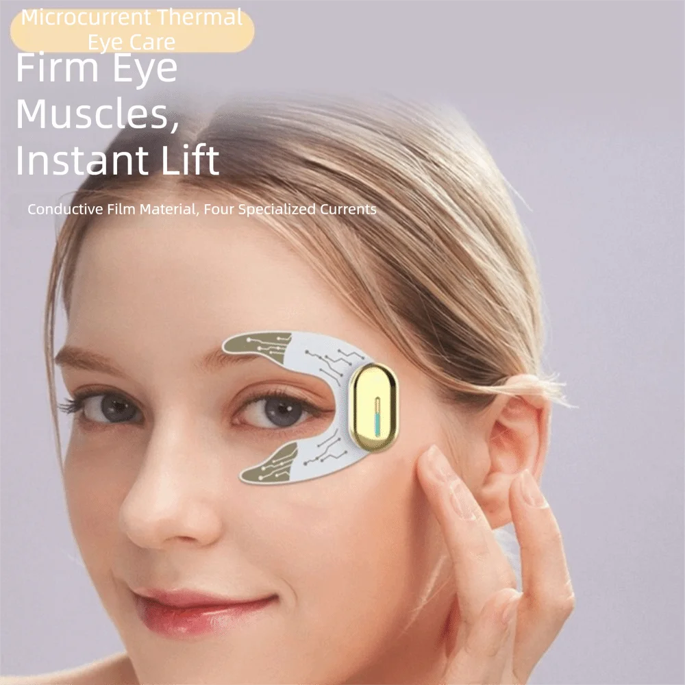 Electric EMS Eye Massager USB Charging Skin Tightening Eye Lift Device Muscle Stimulation Eye Beauty V-Shaped Eye Tool Skin Care
