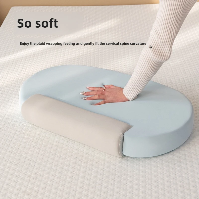 

Memory Foam Pillow Neck Pillows for Bedroom Cylinder Pillow Cervical Support Aid Sleep Deep Pillow Sleep on One's Side