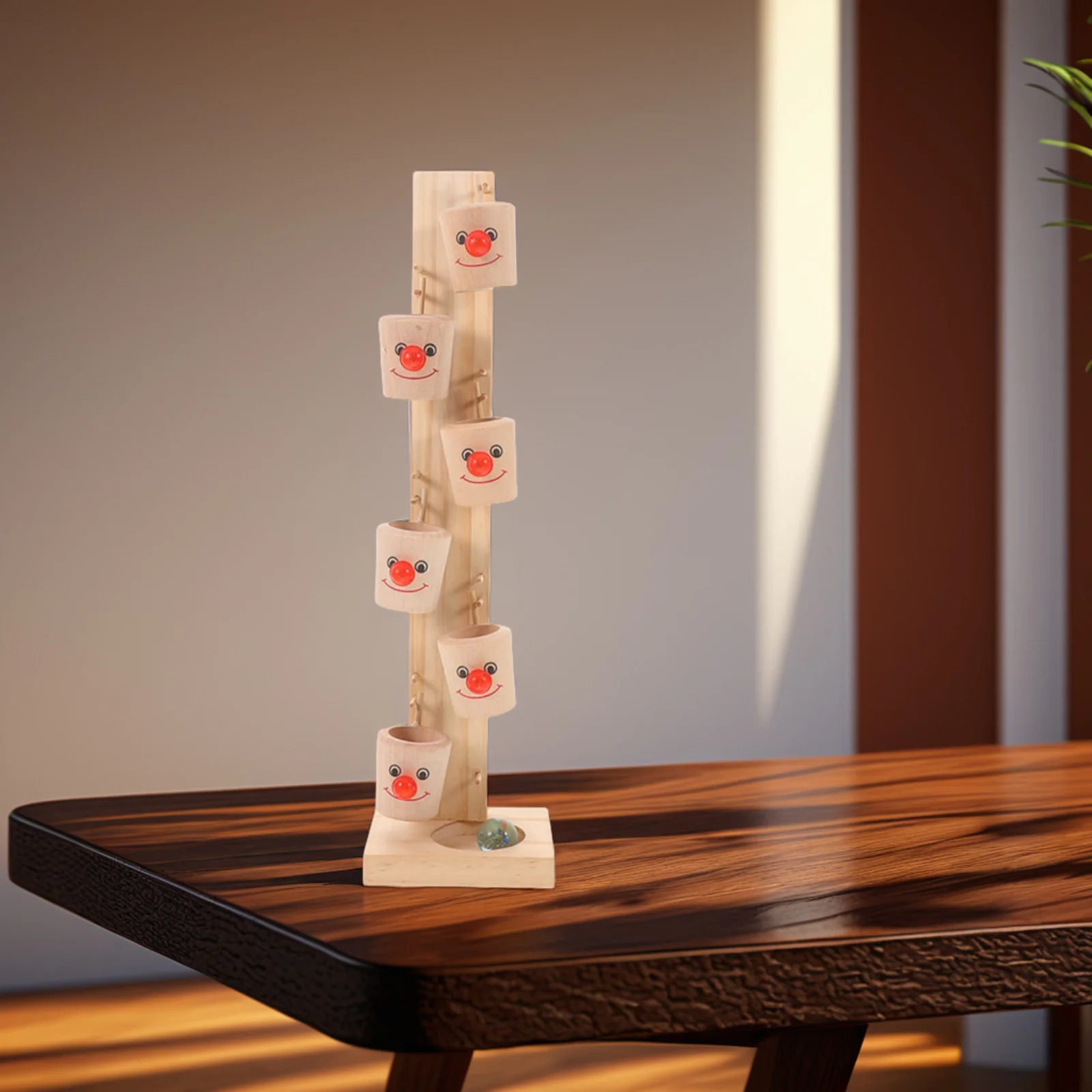 مجموعة واحدة من مسار تشغيل الكرة الخشبية، براعة رائعة، وظائف عملية، لعبة تنموية للأطفال الصغار #3