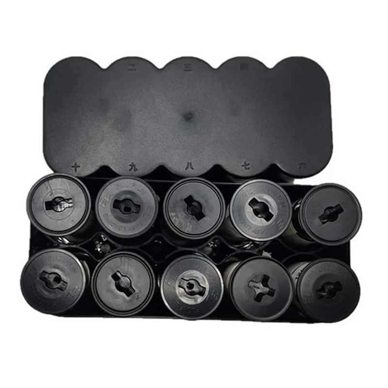 

【Последние лекарства!】 4 шт., пластиковая коробка для хранения пленки 120, чехол-контейнер для поддержки 10 рулонов пленки без пленки, оборудование для темной комнаты